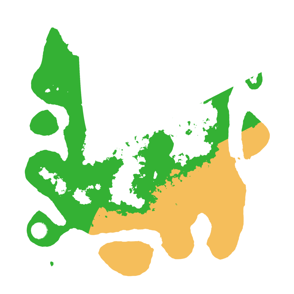 Biome Rust Map: Barren, Size: 3200, Seed: 167