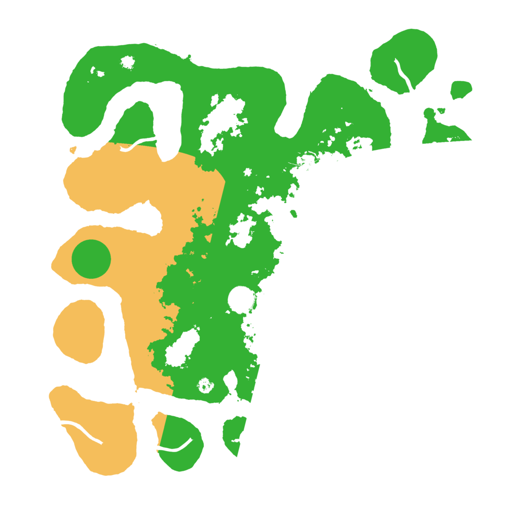 Biome Rust Map: Procedural Map, Size: 3500, Seed: 1666601244