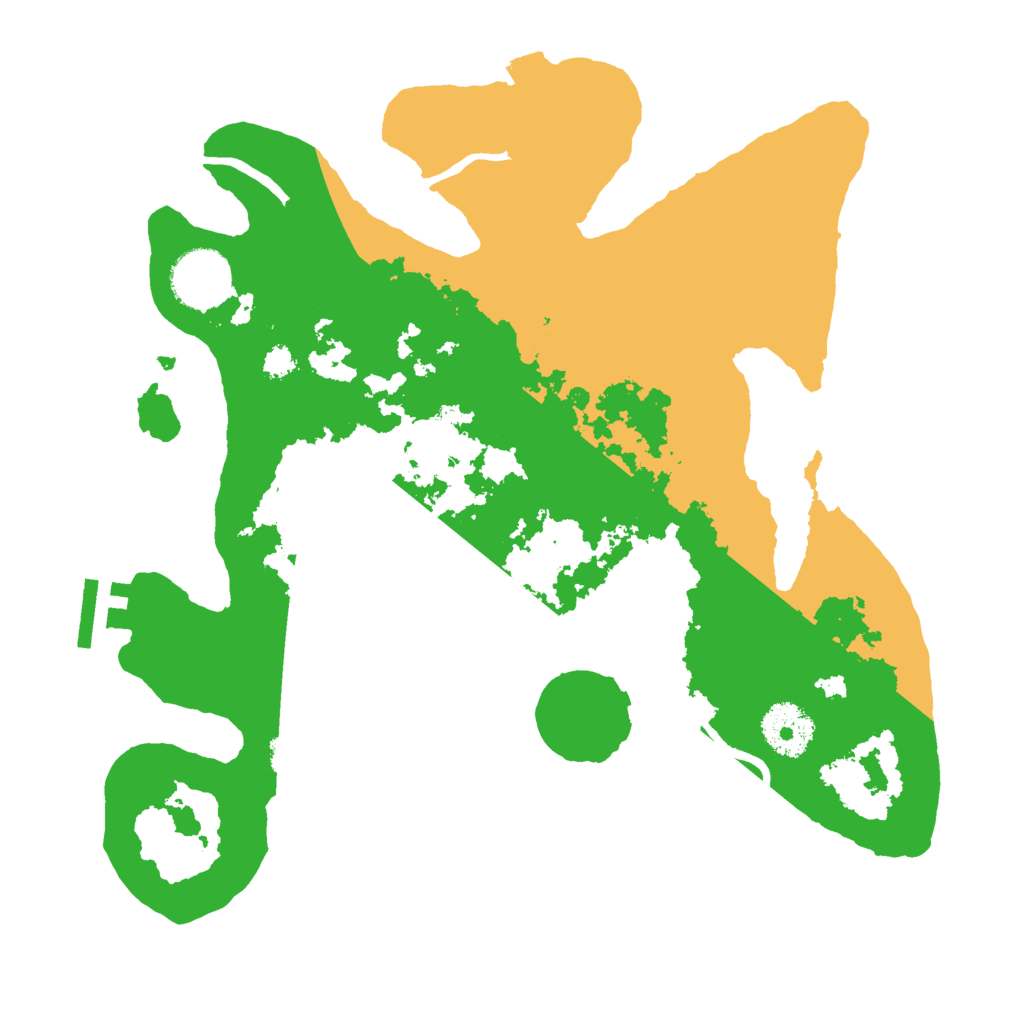 Biome Rust Map: Procedural Map, Size: 3000, Seed: 631365298