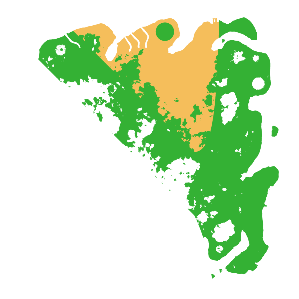 Biome Rust Map: Procedural Map, Size: 4300, Seed: 405280037