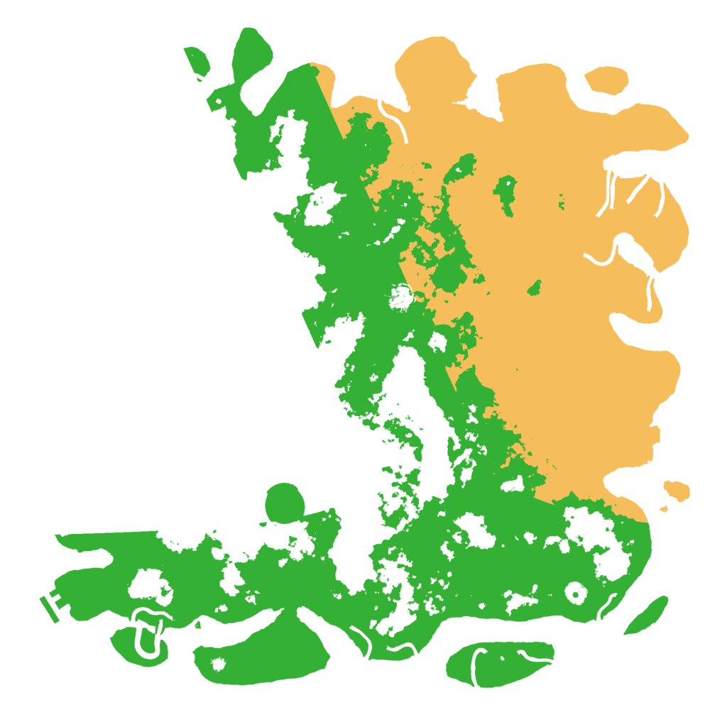 Biome Rust Map: Procedural Map, Size: 5000, Seed: 20220204