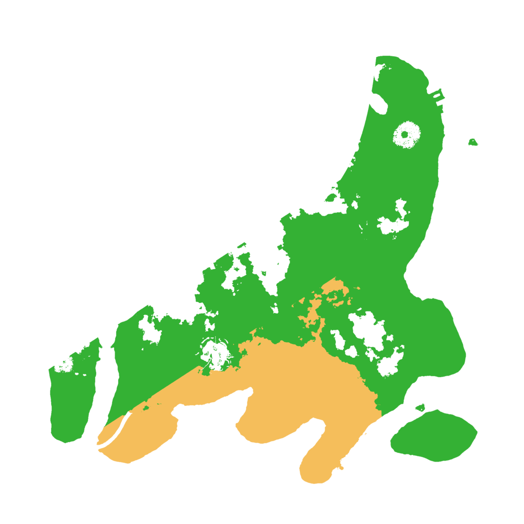 Biome Rust Map: Procedural Map, Size: 3000, Seed: 797791026