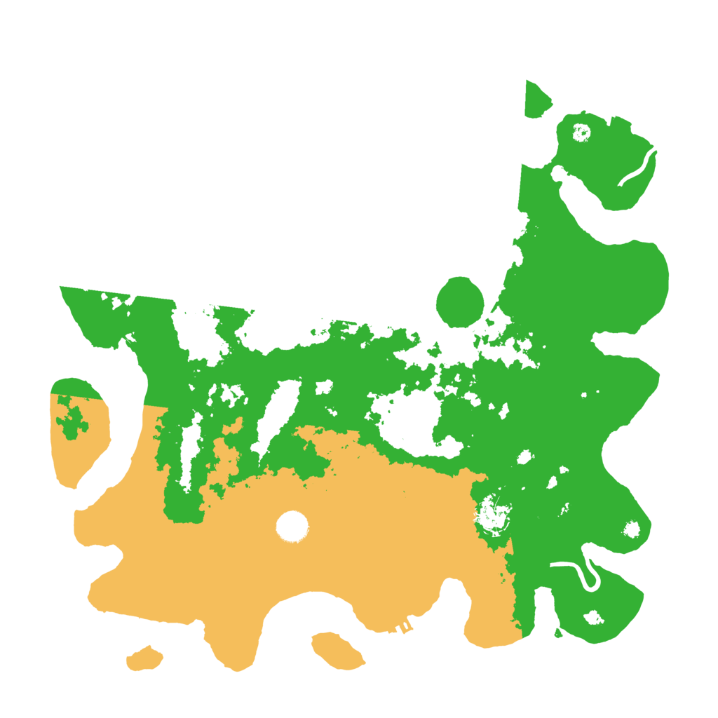 Biome Rust Map: Procedural Map, Size: 4000, Seed: 1257270543