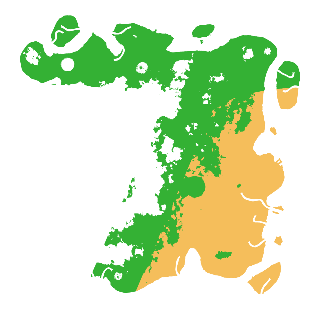 Biome Rust Map: Procedural Map, Size: 4200, Seed: 9218