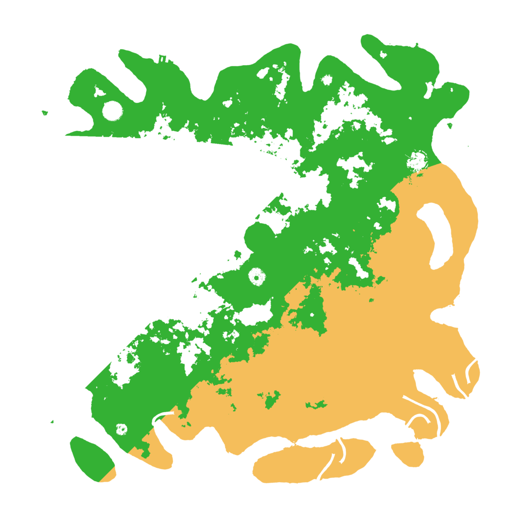 Biome Rust Map: Procedural Map, Size: 4500, Seed: 1271465