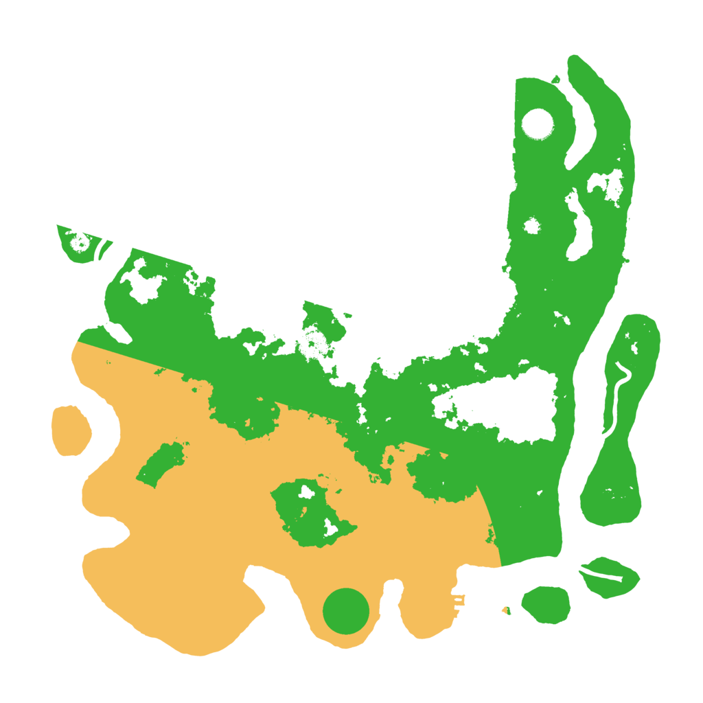 Biome Rust Map: Procedural Map, Size: 4000, Seed: 529167264