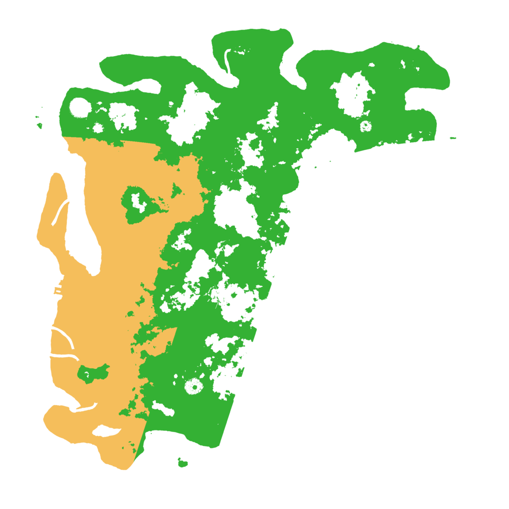 Biome Rust Map: Procedural Map, Size: 4500, Seed: 254903456
