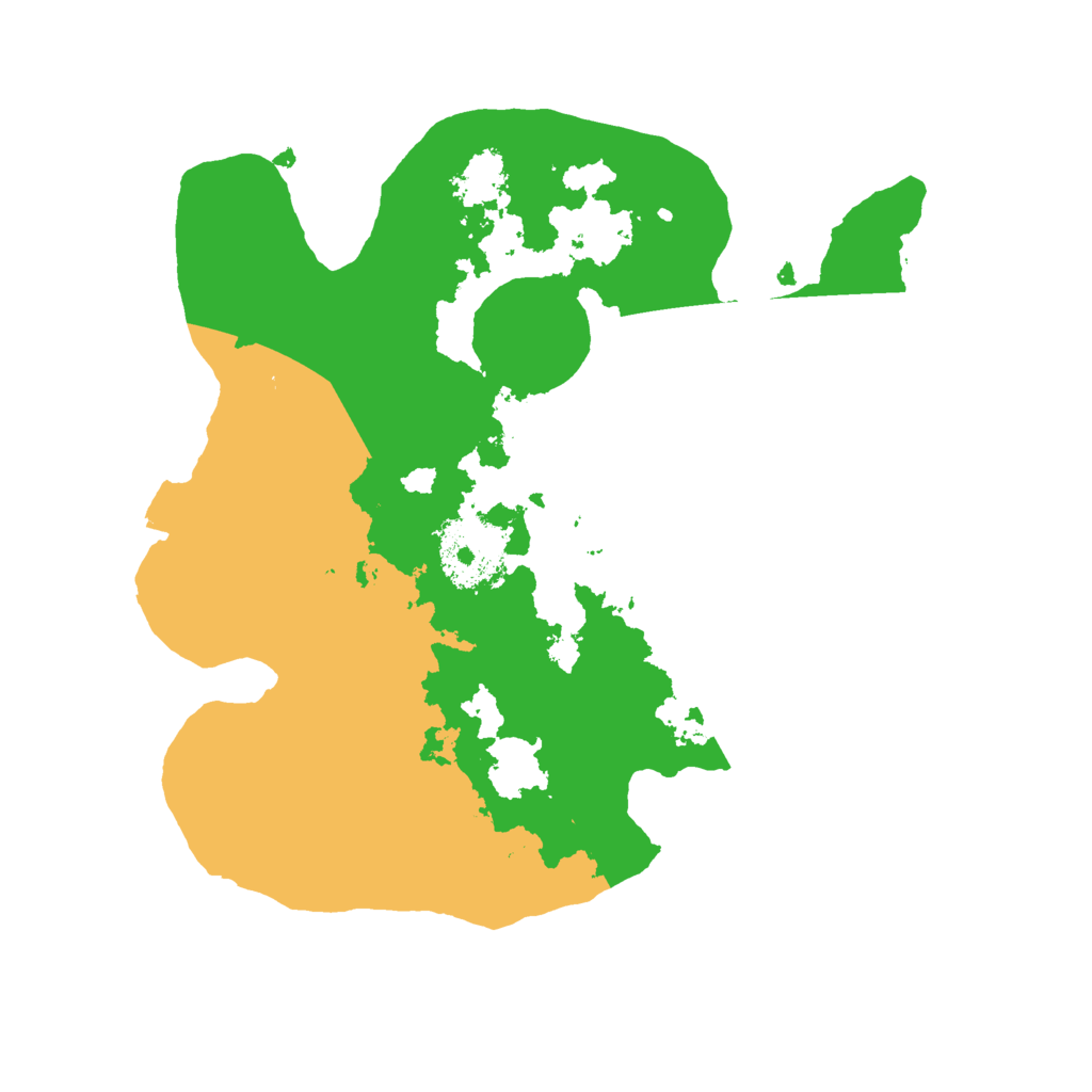 Biome Rust Map: Procedural Map, Size: 2500, Seed: 61041