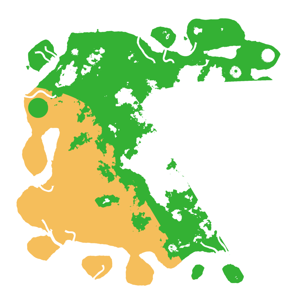 Biome Rust Map: Procedural Map, Size: 4000, Seed: 254353350