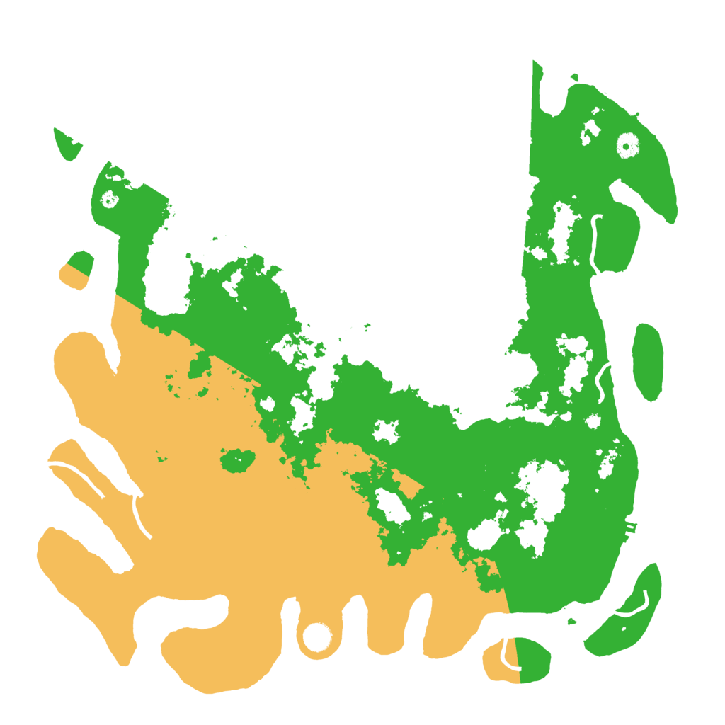 Biome Rust Map: Procedural Map, Size: 4500, Seed: 550361078