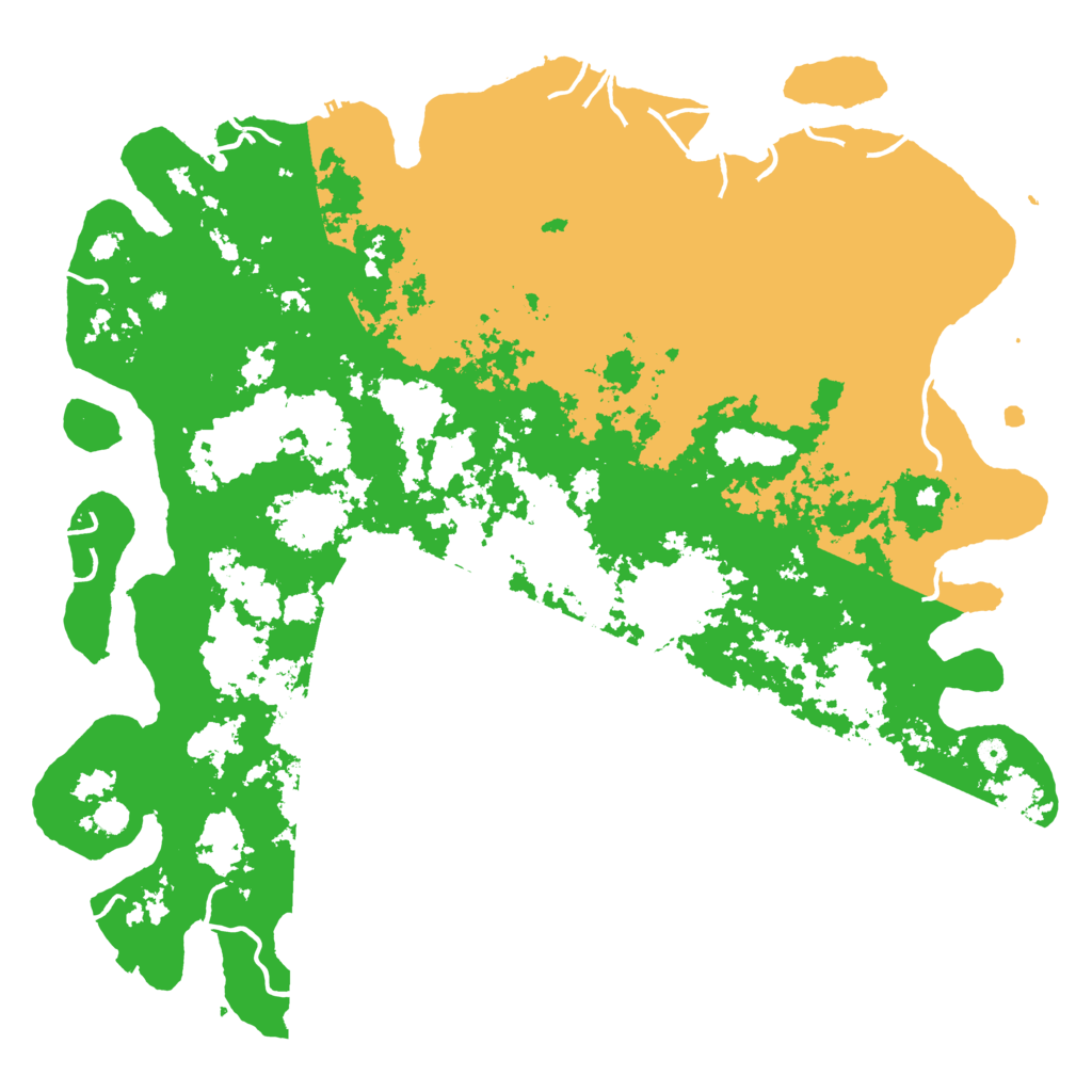 Biome Rust Map: Procedural Map, Size: 6000, Seed: 13056573