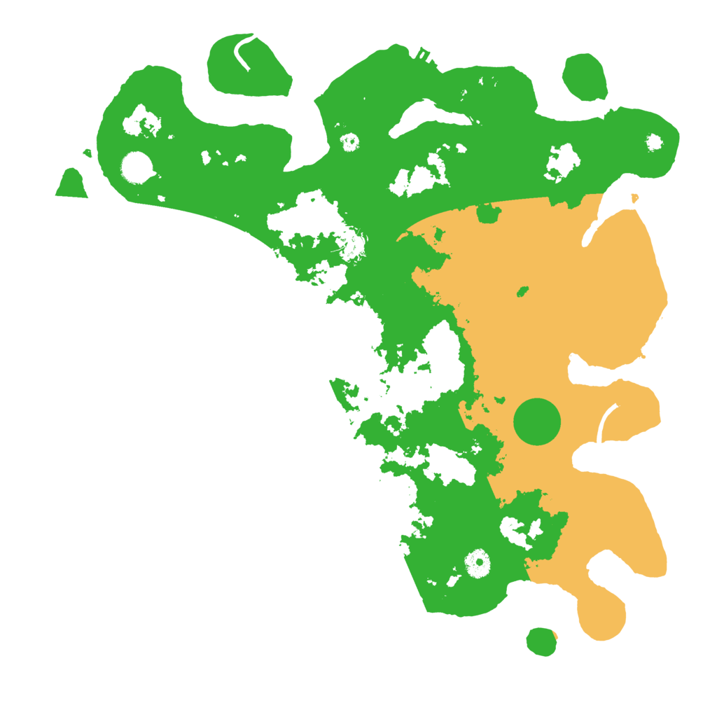 Biome Rust Map: Procedural Map, Size: 4000, Seed: 97657