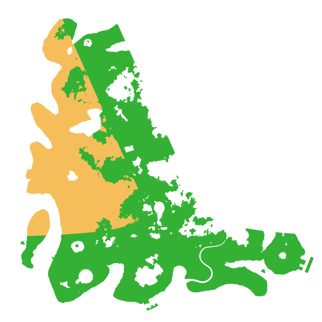 Biome Rust Map: Procedural Map, Size: 4000, Seed: 5004