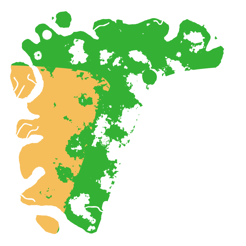 Biome Rust Map: Procedural Map, Size: 4500, Seed: 1780069