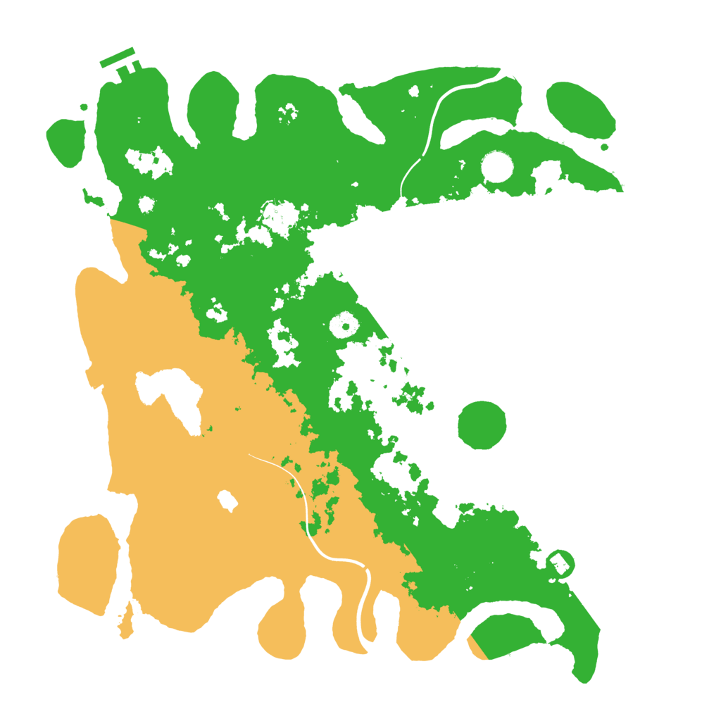 Biome Rust Map: Procedural Map, Size: 4000, Seed: 1375