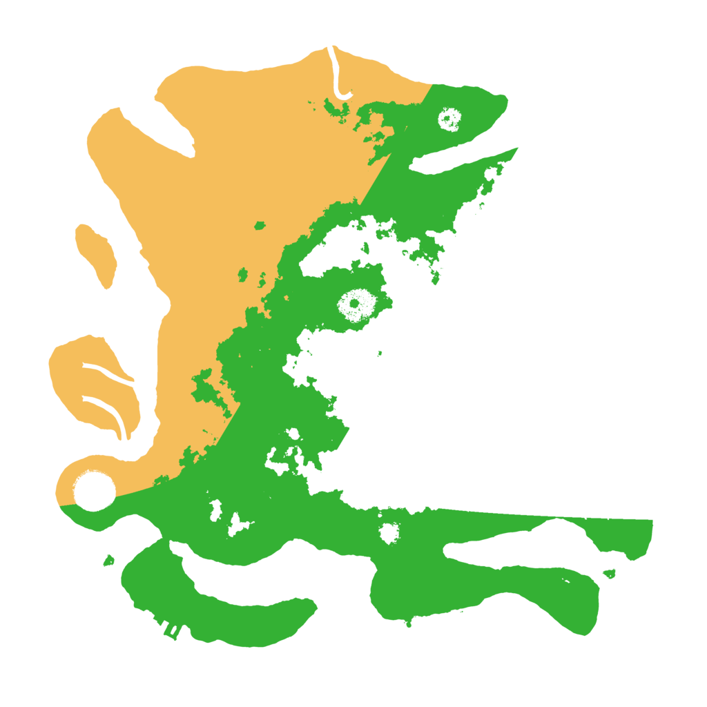 Biome Rust Map: Procedural Map, Size: 3100, Seed: 74237190