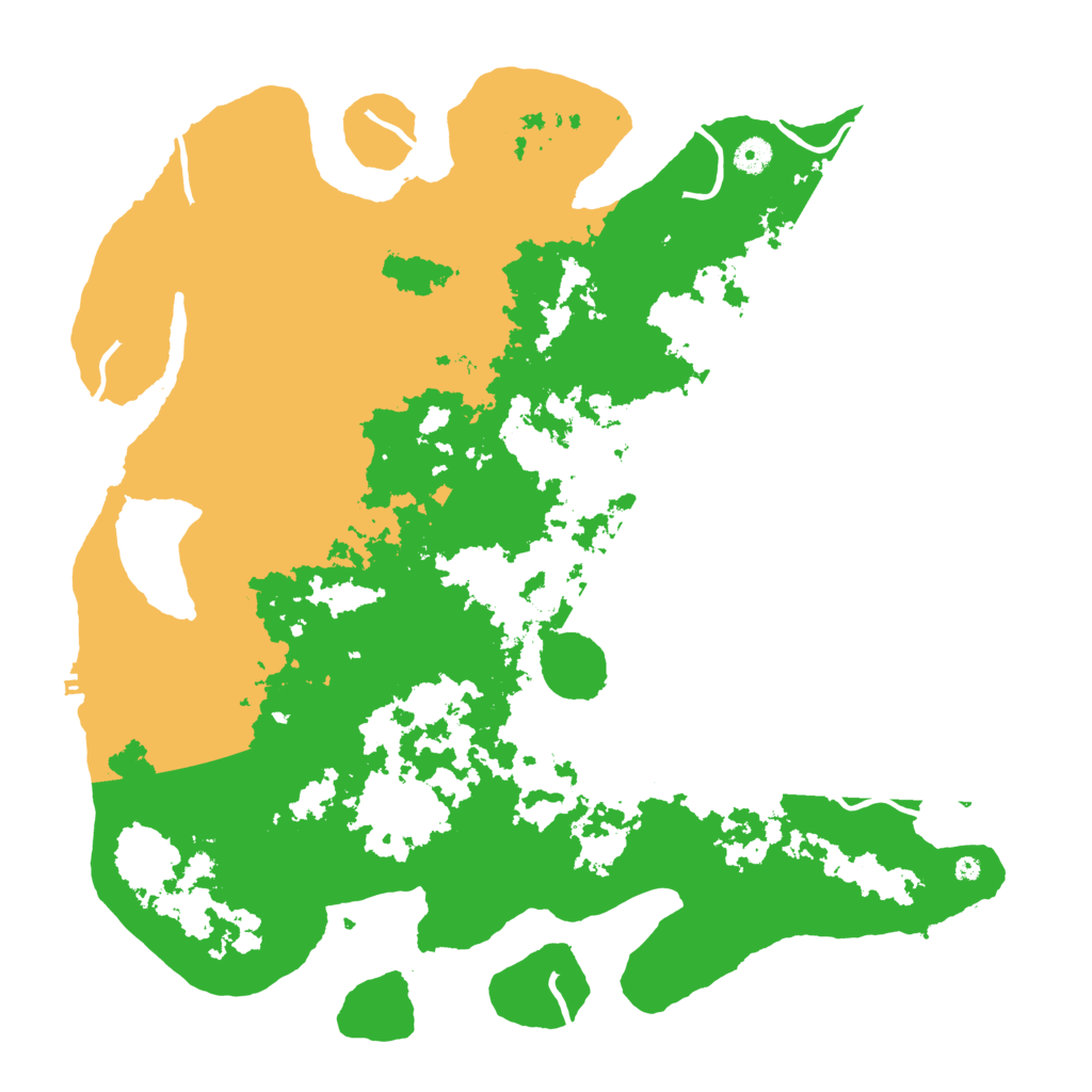 Biome Rust Map: Procedural Map, Size: 4500, Seed: 1294676
