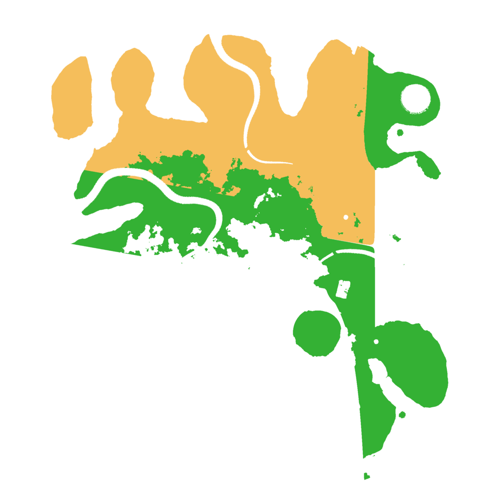 Biome Rust Map: Procedural Map, Size: 3000, Seed: 635294
