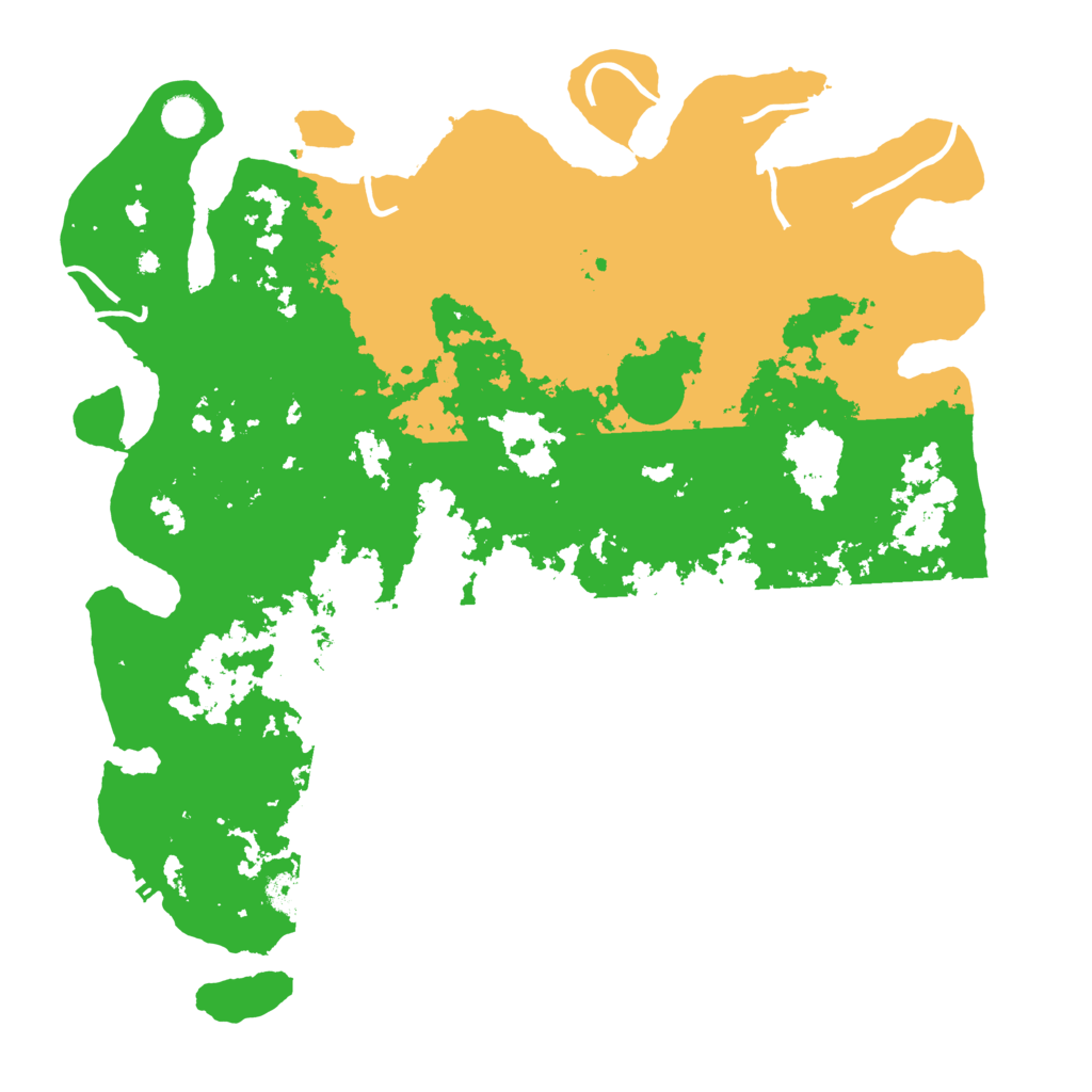 Biome Rust Map: Procedural Map, Size: 4500, Seed: 2018122