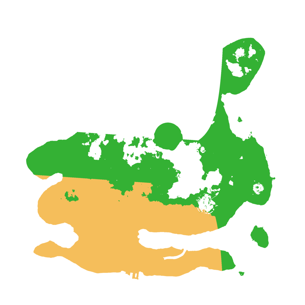 Biome Rust Map: Procedural Map, Size: 3000, Seed: 624