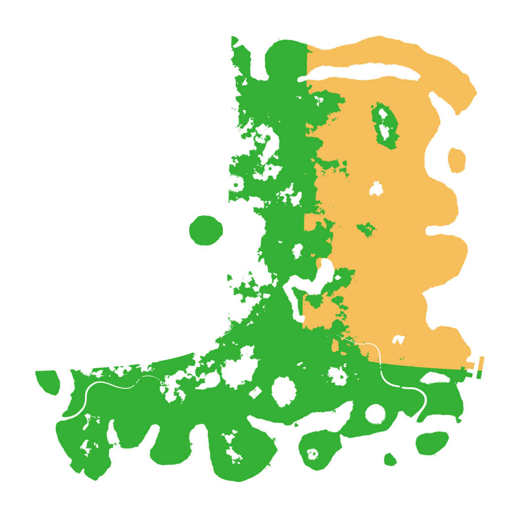 Biome Rust Map: Procedural Map, Size: 4500, Seed: 2146971272