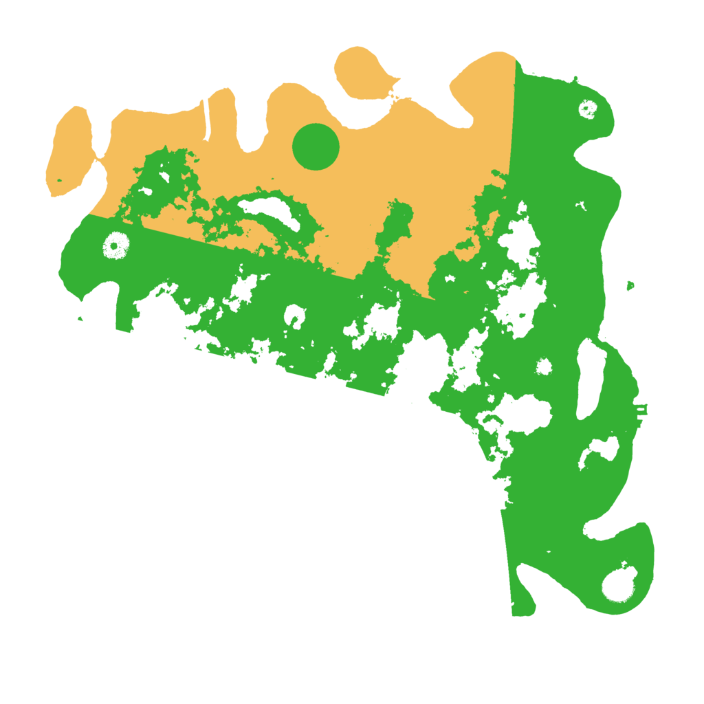 Biome Rust Map: Procedural Map, Size: 3950, Seed: 480490920