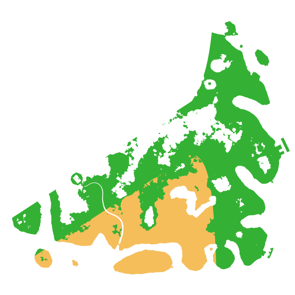 Biome Rust Map: Procedural Map, Size: 4000, Seed: 712672