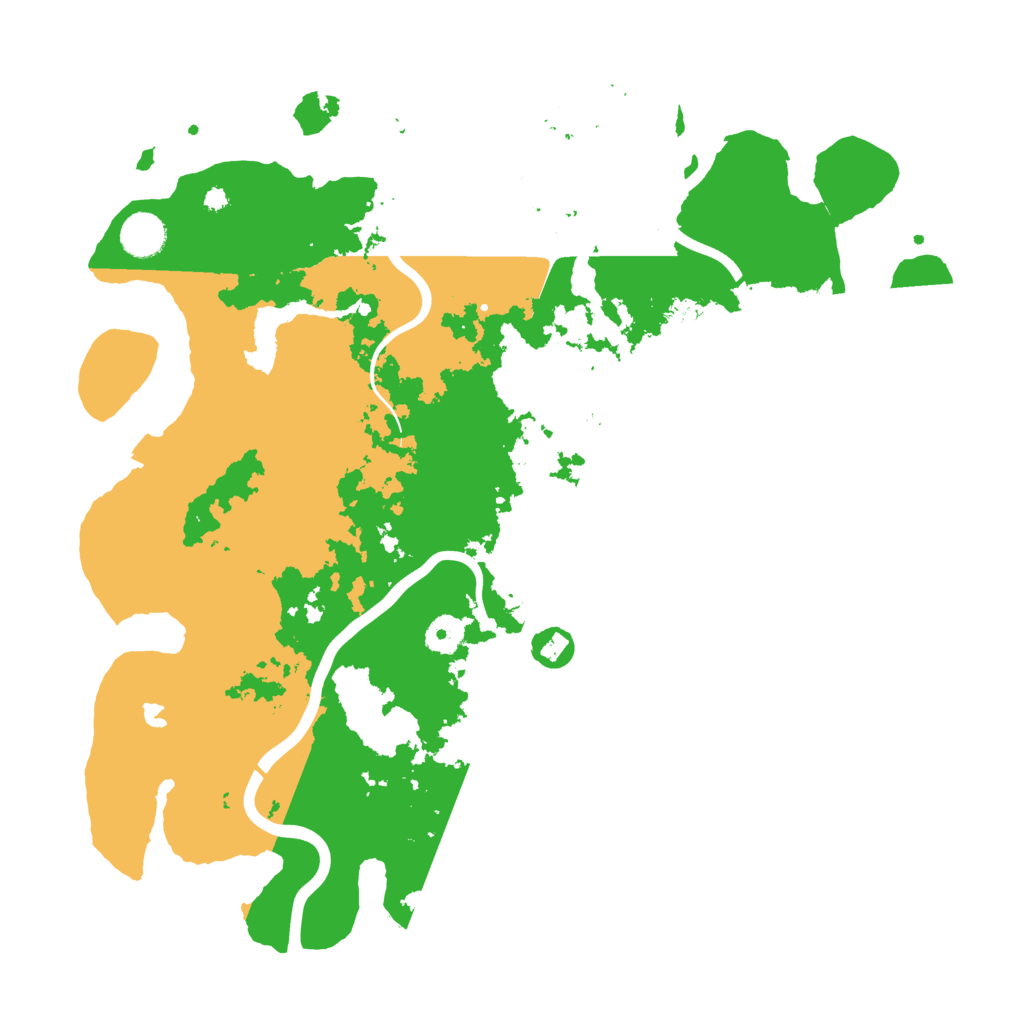 Biome Rust Map: Procedural Map, Size: 4000, Seed: 3261041