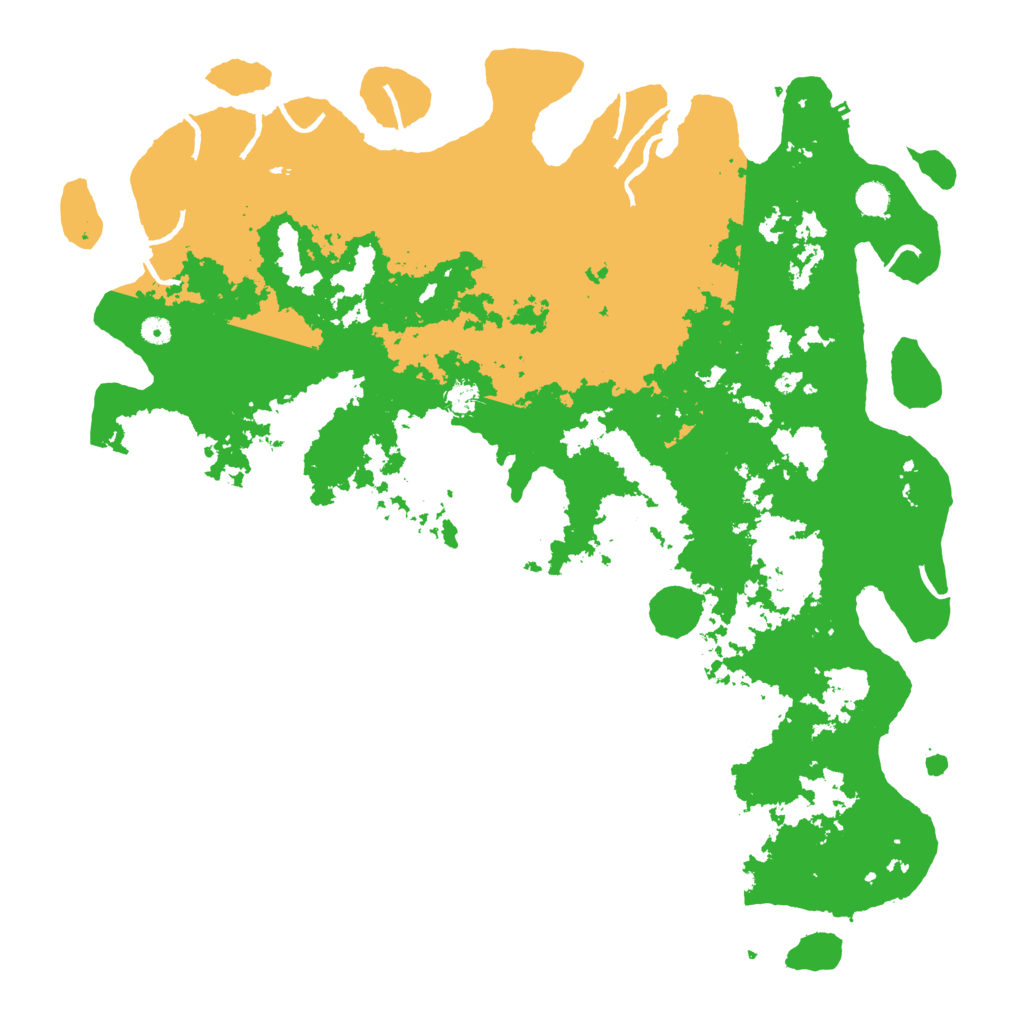 Biome Rust Map: Procedural Map, Size: 5335, Seed: 2147483647