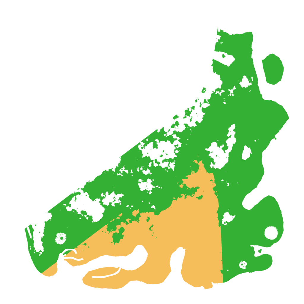 Biome Rust Map: Procedural Map, Size: 4000, Seed: 22132