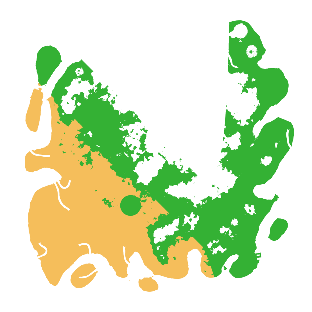 Biome Rust Map: Procedural Map, Size: 4000, Seed: 2027920567