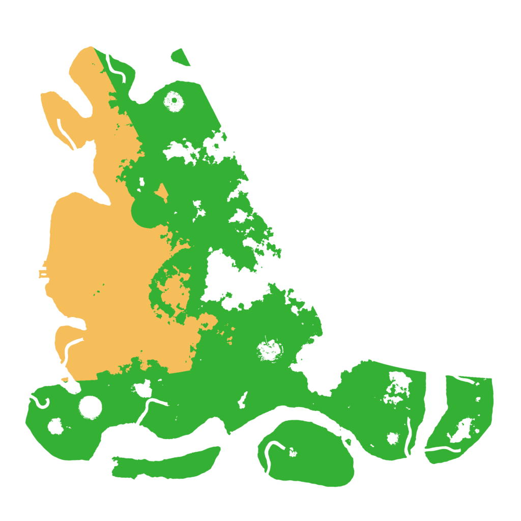 Biome Rust Map: Procedural Map, Size: 4000, Seed: 1970497590