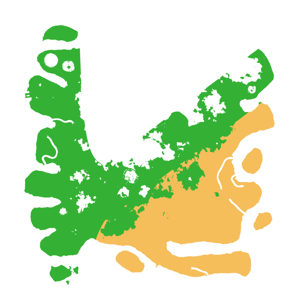 Biome Rust Map: Procedural Map, Size: 3850, Seed: 1943768145