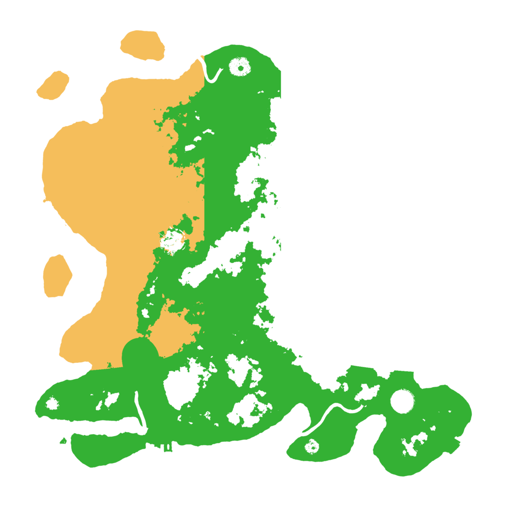 Biome Rust Map: Procedural Map, Size: 3800, Seed: 3364097