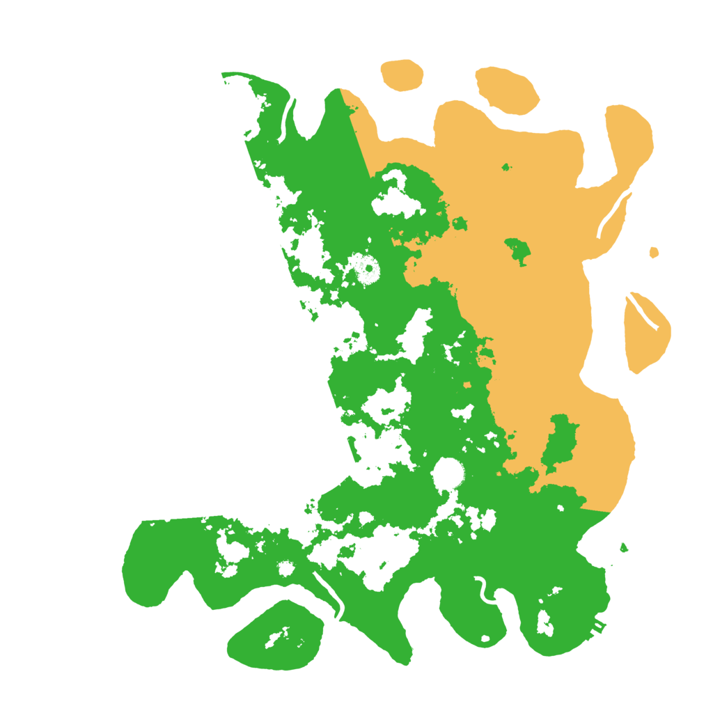 Biome Rust Map: Procedural Map, Size: 4000, Seed: 301247801