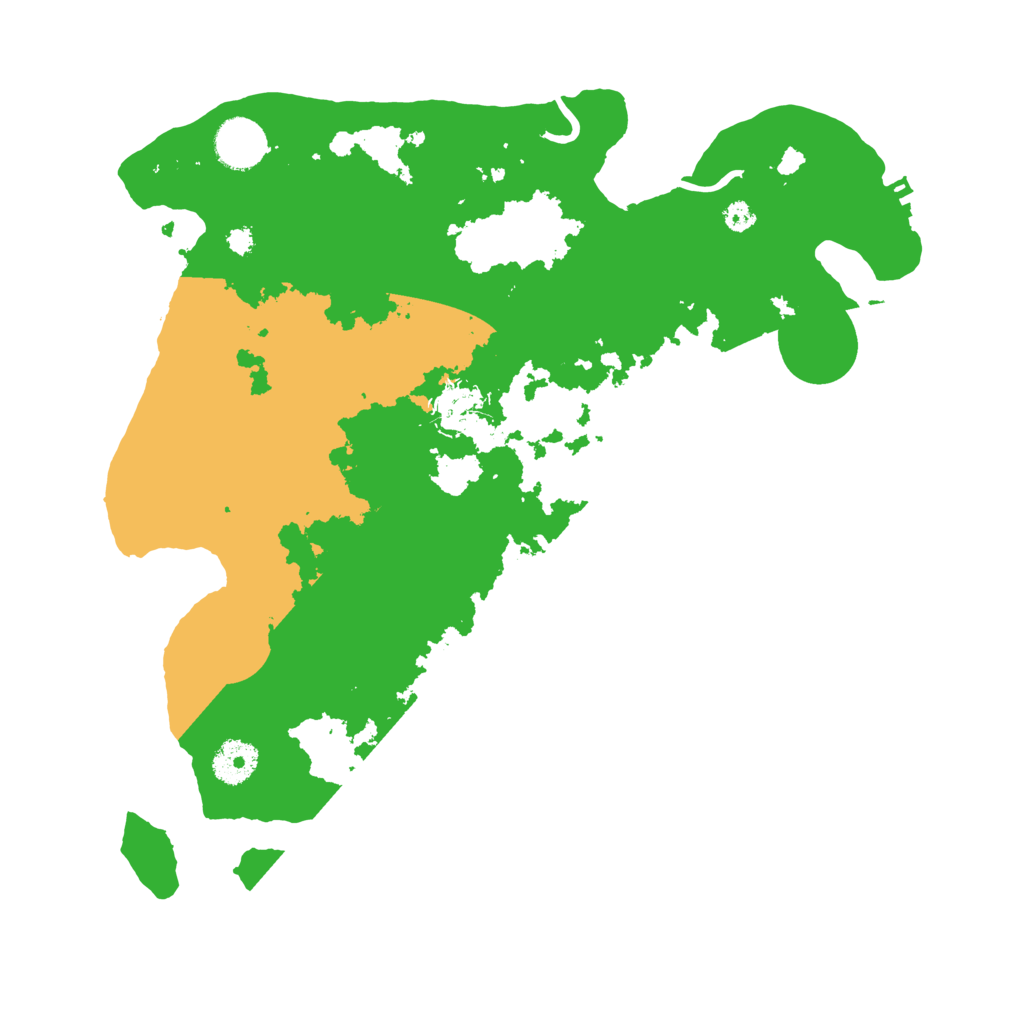 Biome Rust Map: Procedural Map, Size: 3500, Seed: 1356497