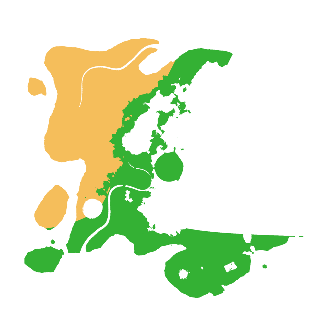 Biome Rust Map: Procedural Map, Size: 3000, Seed: 260222