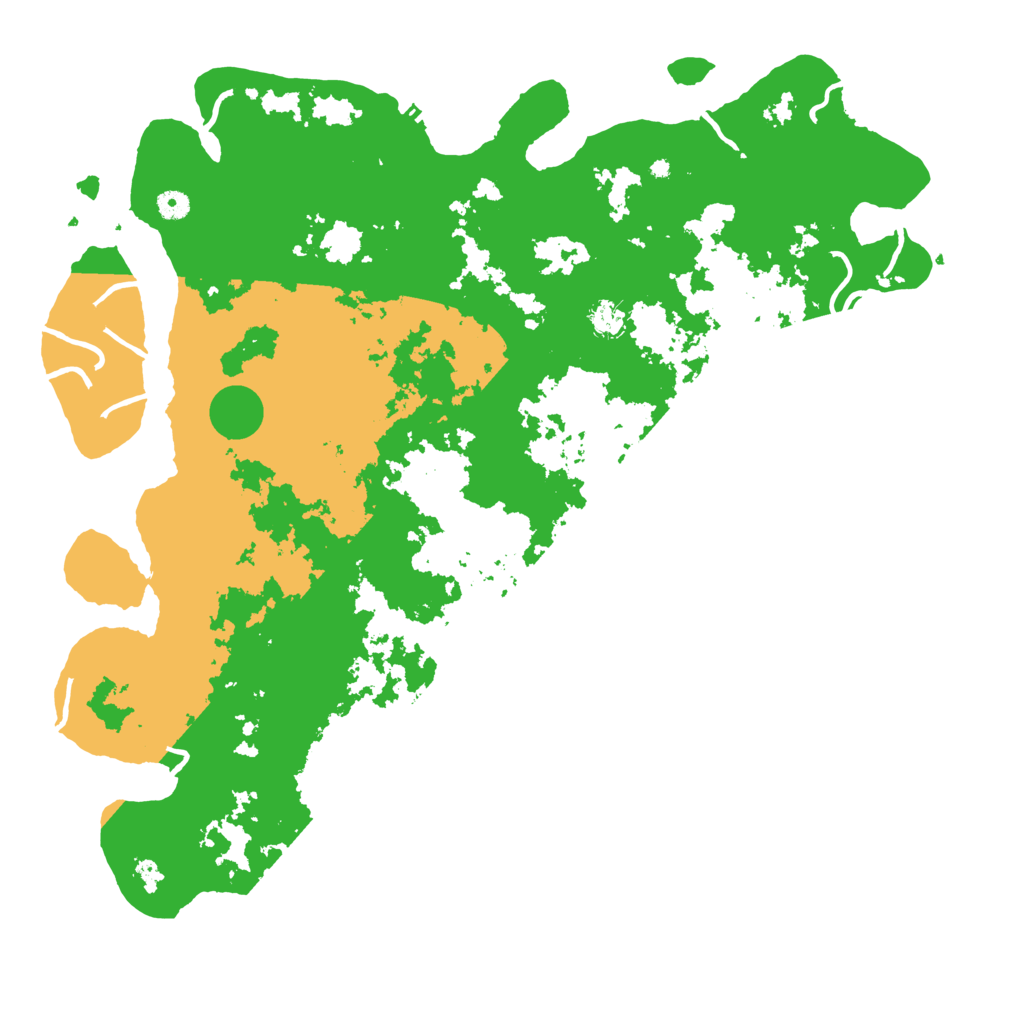 Biome Rust Map: Procedural Map, Size: 5000, Seed: 2896349