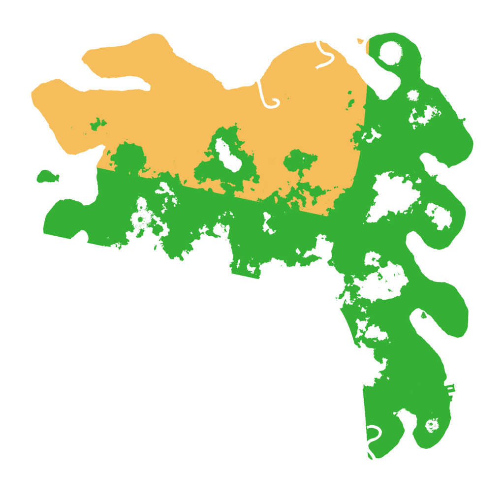 Biome Rust Map: Procedural Map, Size: 4000, Seed: 1668186935