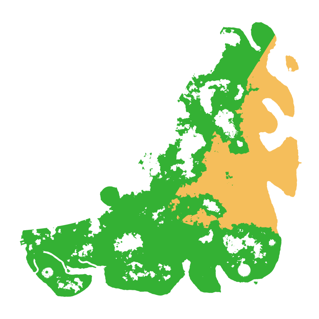 Biome Rust Map: Procedural Map, Size: 4500, Seed: 7012022