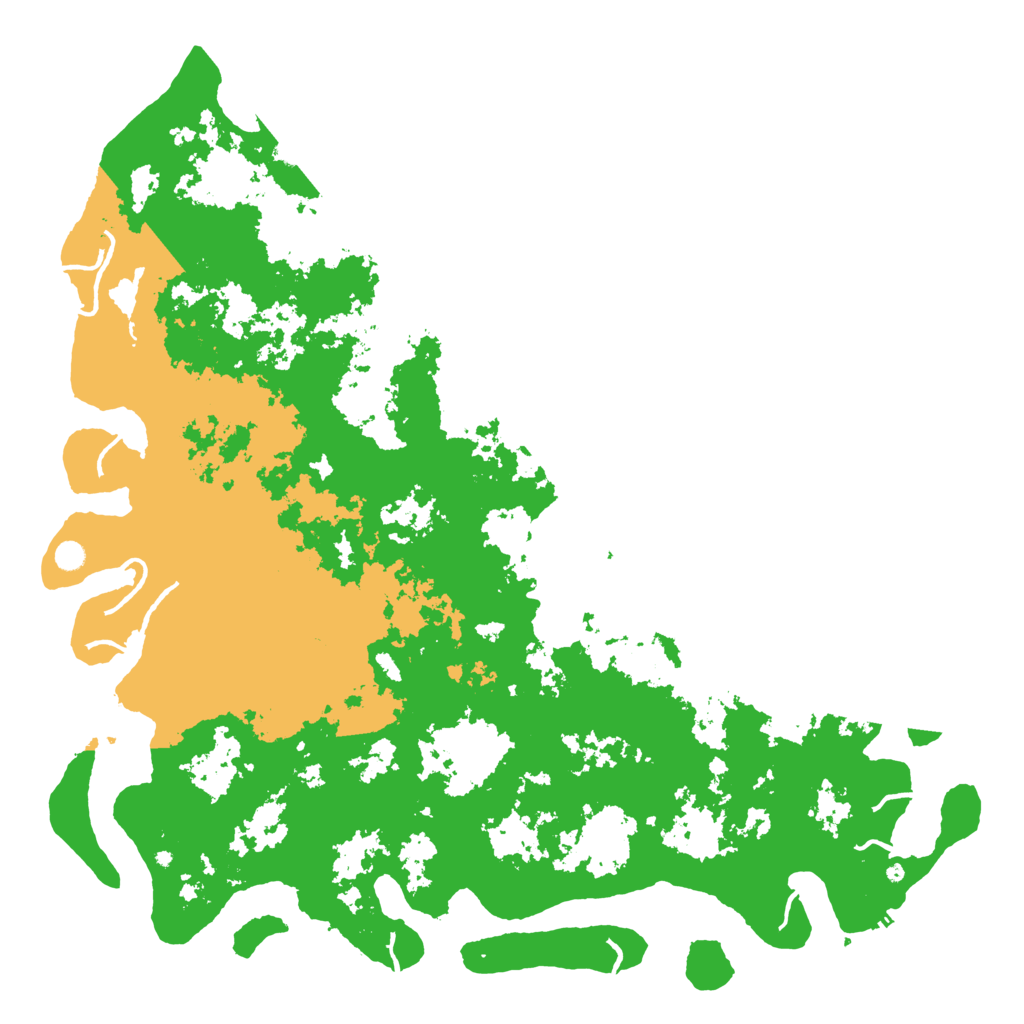 Biome Rust Map: Procedural Map, Size: 6000, Seed: 179914402