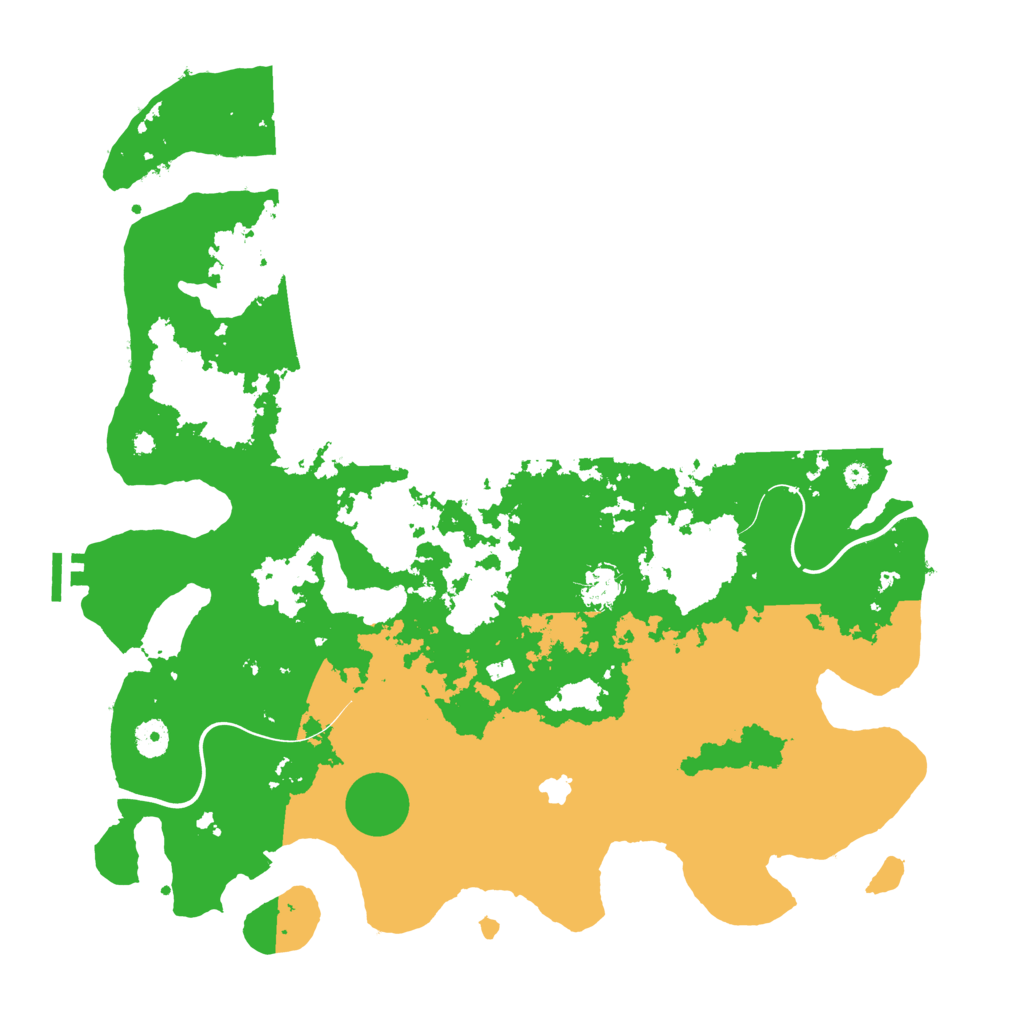 Biome Rust Map: Procedural Map, Size: 4250, Seed: 26945