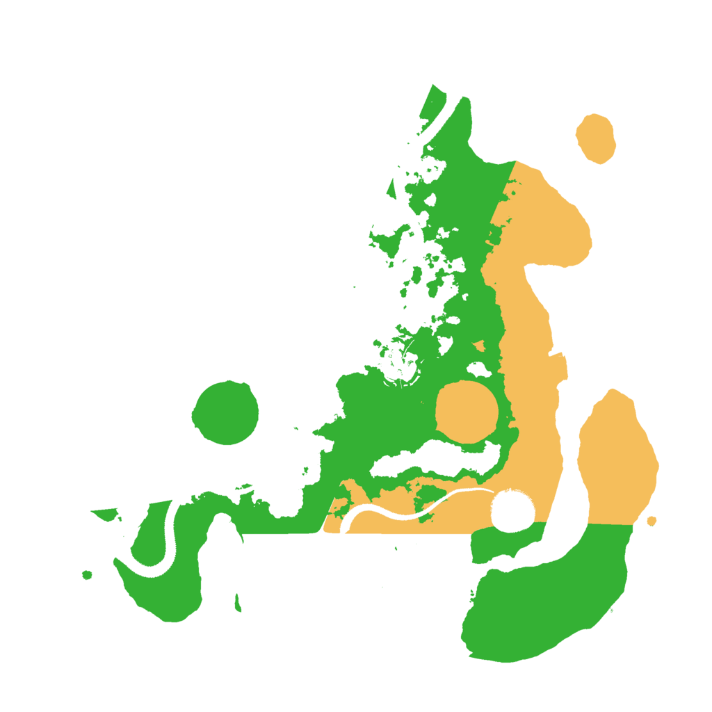 Biome Rust Map: Procedural Map, Size: 3000, Seed: 47249