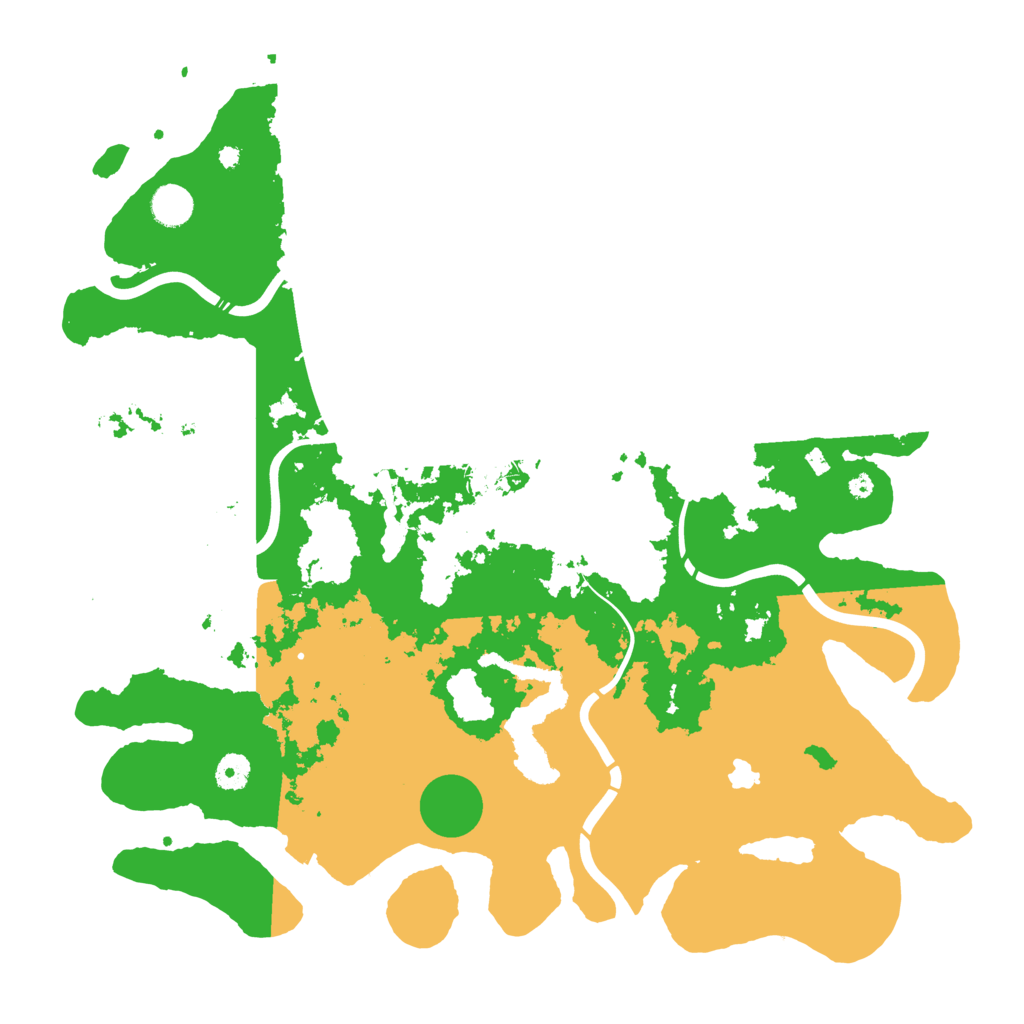 Biome Rust Map: Procedural Map, Size: 4300, Seed: 22420