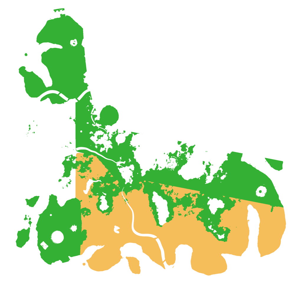 Biome Rust Map: Procedural Map, Size: 4250, Seed: 112889992
