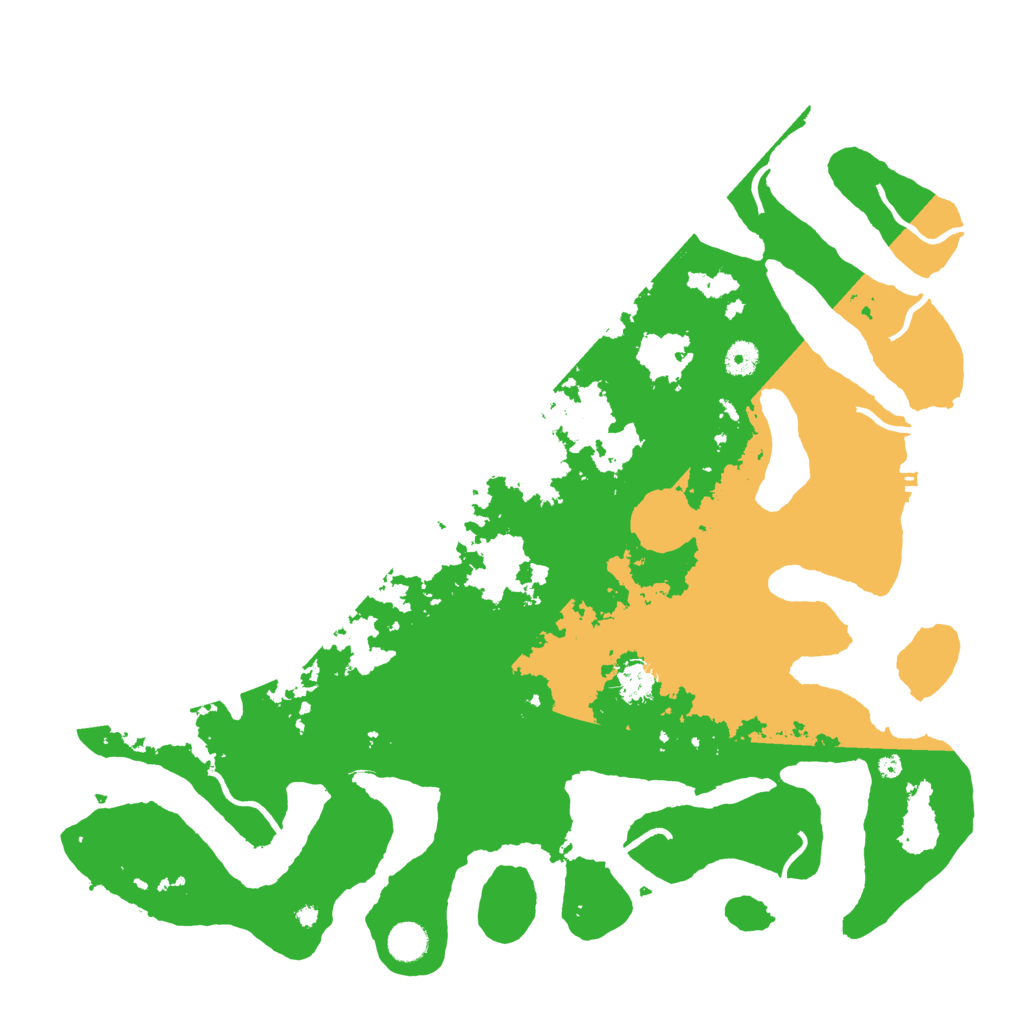 Biome Rust Map: Procedural Map, Size: 4500, Seed: 3604062