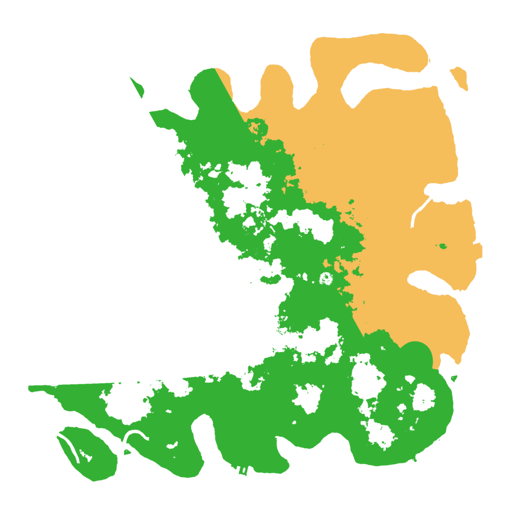 Biome Rust Map: Procedural Map, Size: 4000, Seed: 50001