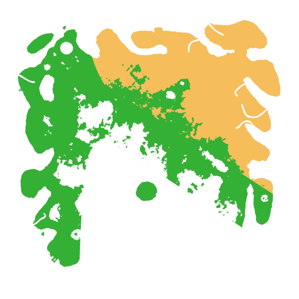 Biome Rust Map: Procedural Map, Size: 4200, Seed: 2200