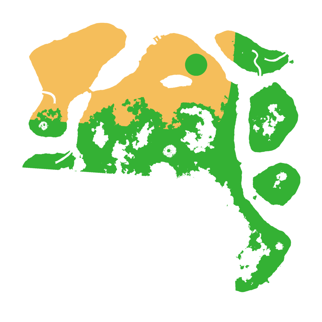 Biome Rust Map: Procedural Map, Size: 3850, Seed: 794932630