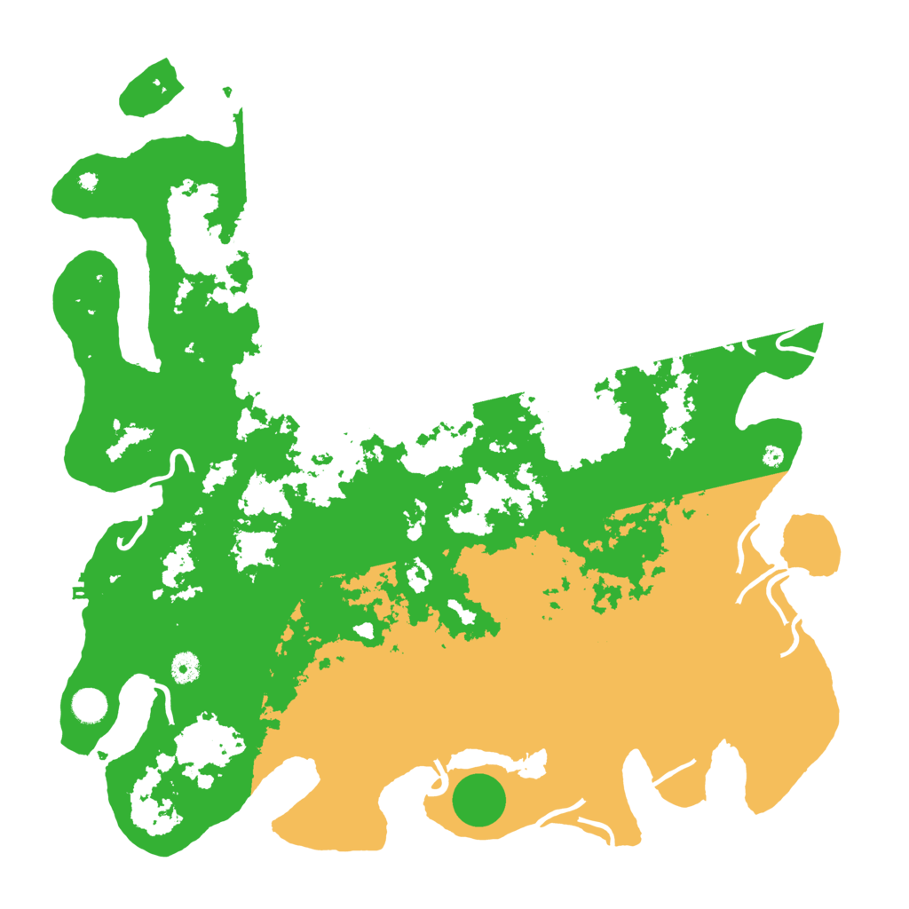 Biome Rust Map: Procedural Map, Size: 4500, Seed: 112847279